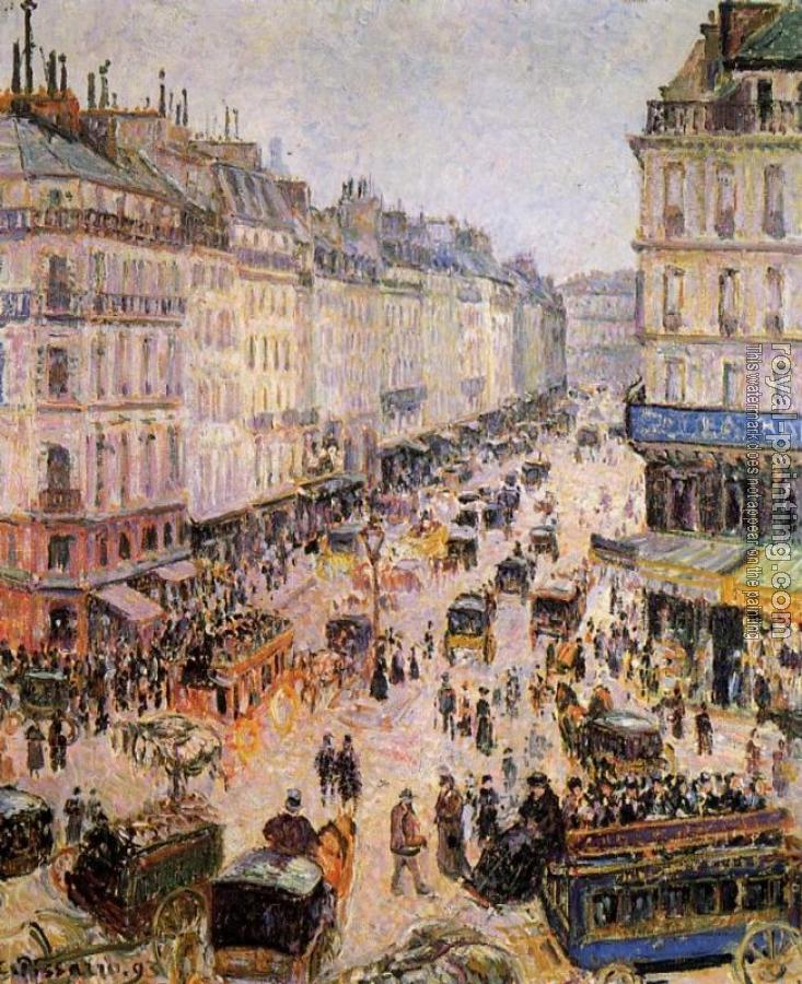 Camille Pissarro : Rue Saint-Lazare